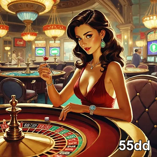 Imagem de suporte ao cliente acessível no casino 55dd